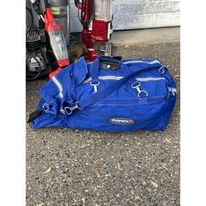 Vintage 80's Pepsi Blue Large Duffle Bag Detachable Zipper 2in1 Bag Collectible